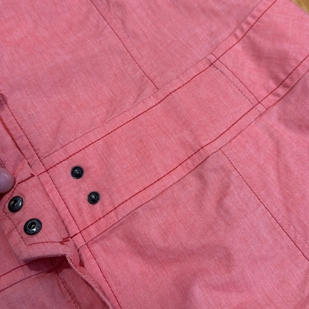 Arcteryx Blasa mock neck short sleeve zip dress in nectar Pink Size 10